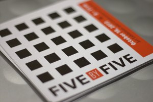 FIVE by FIVE 2013 - Photo credit Desiree J Fantal